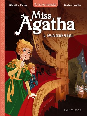 cover image of Miss Agatha. Desaparición en París